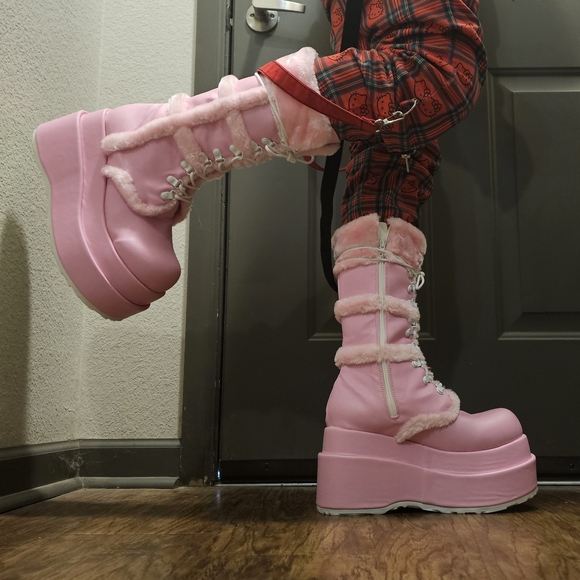 Demonia Shoes - Demonia Bear-202 Platform Boots